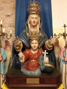 busto ligneo Madonna della Civita